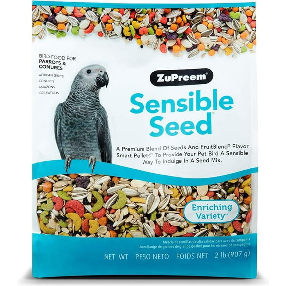 Zupreem Sensible Seed Bird Food For Parrots & Conures