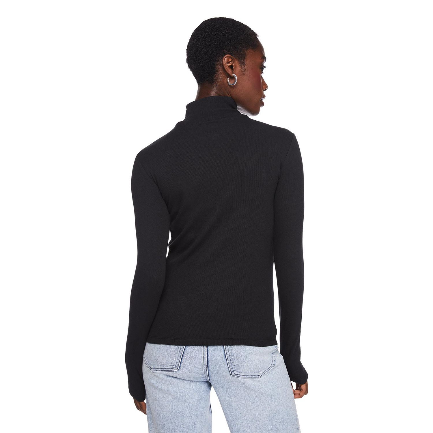 George Women's Mock Neckline Tee