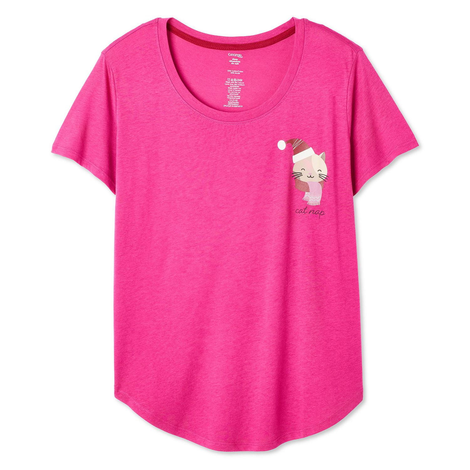 George Women's Scoop Neckline Sleep Tee