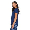 thumbnail image 2 of George Women's Scoop Neckline Sleep Tee, 2 of 6