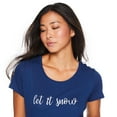 thumbnail image 4 of George Women's Scoop Neckline Sleep Tee, 4 of 6