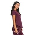 thumbnail image 2 of George Women's Scoop Neckline Sleep Tee, 2 of 6