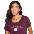 thumbnail image 4 of George Women's Scoop Neckline Sleep Tee, 4 of 6