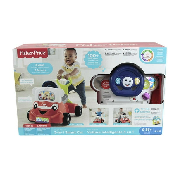 fisher price 3 in 1 smart car walmart