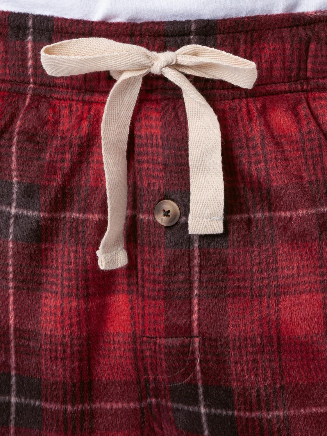 Pantalon lounge en molleton pour homme Fruit of the Loom, rouge Taille S, M, L et XL