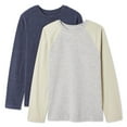 thumbnail image 1 of George Boys' Long Sleeve Tee 2-Pack, 1 of 2