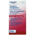 thumbnail image 1 of Equate Cough & Congestion Herbal Original Mixture, 1 of 2