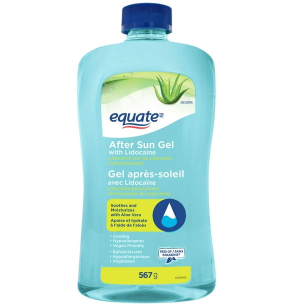 Equate After Sun Gel with Lidocaine Lidocaine Gel (as Lidocaine