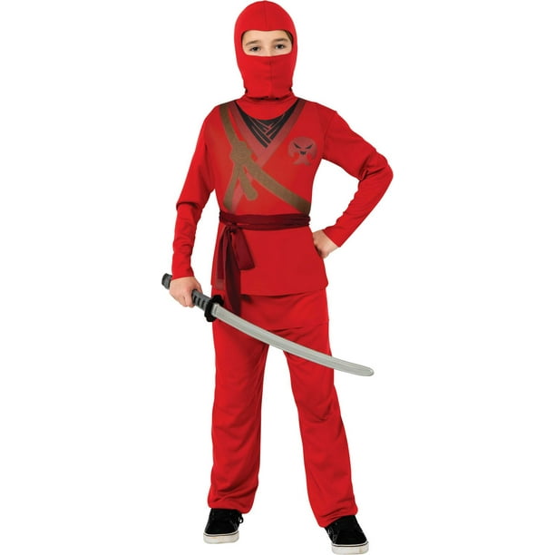 Costume pour enfants Ninja Rouge