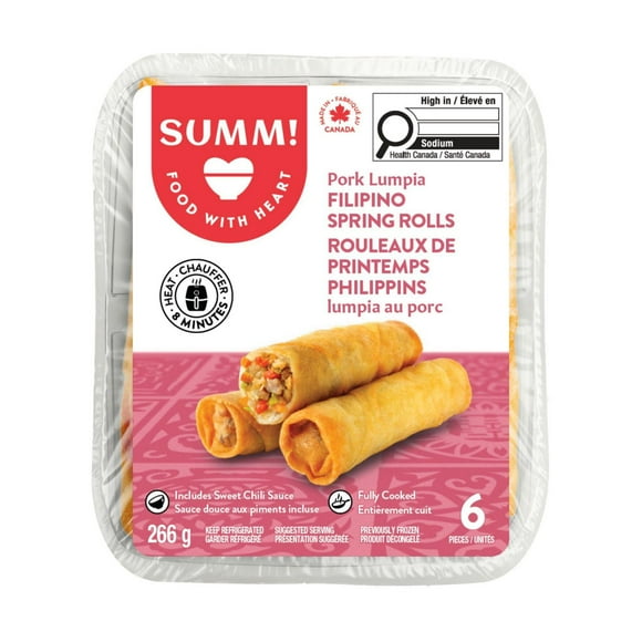 SUMM! Pork Lumpia Filipino-Style Spring Roll