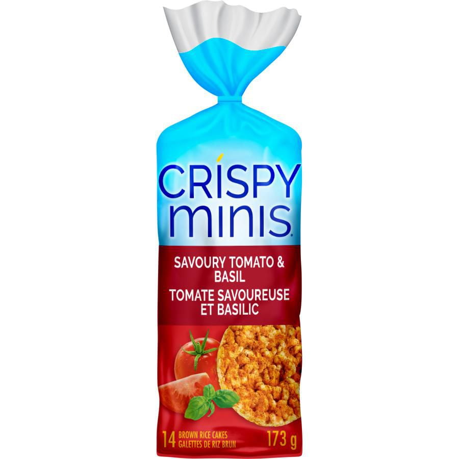 Quaker Crispy Minis GlutenFree Savoury Tomato & Basil