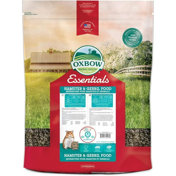 Nourriture essentielle pour hamsters et gerbilles Oxbow