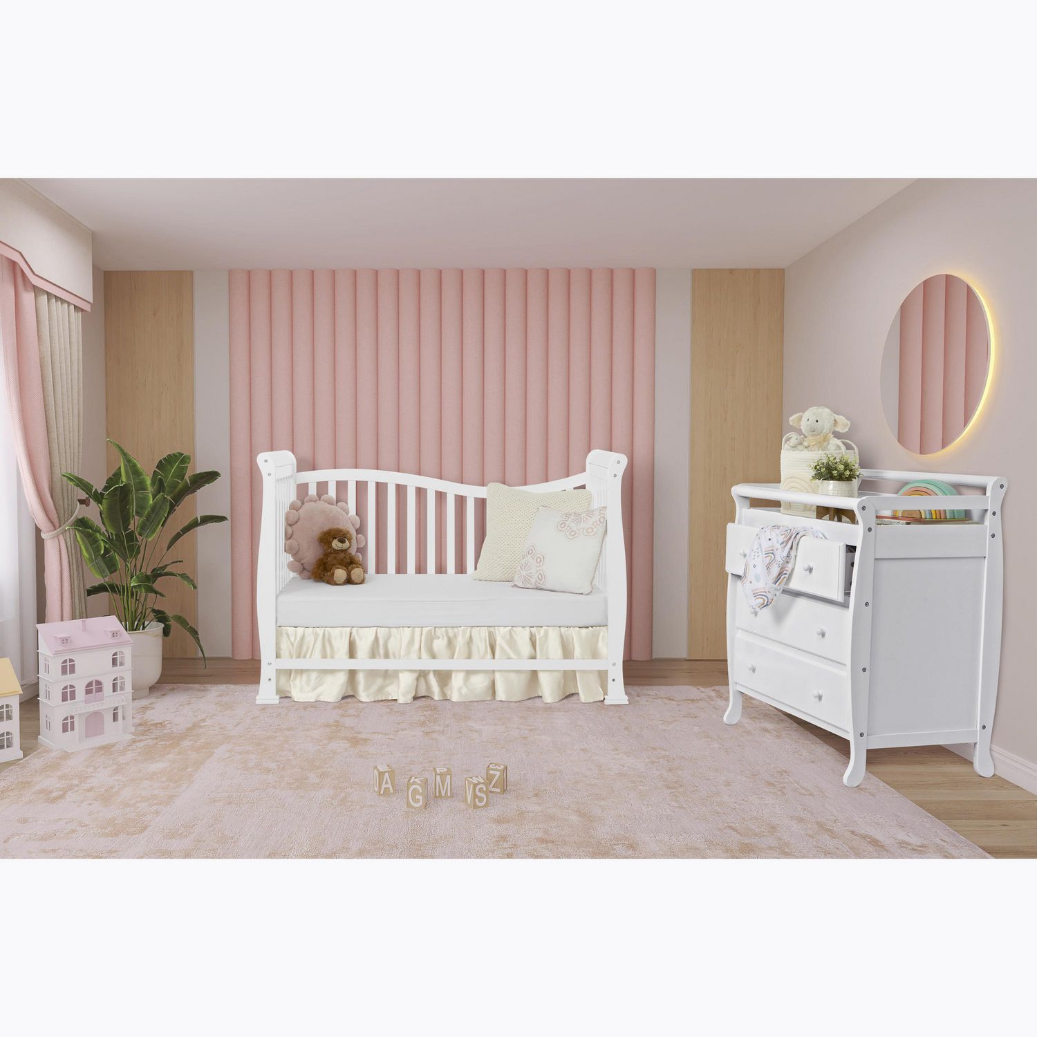 Dream on me violet 7 in 1 convertible lifestyle crib conversion kit hotsell