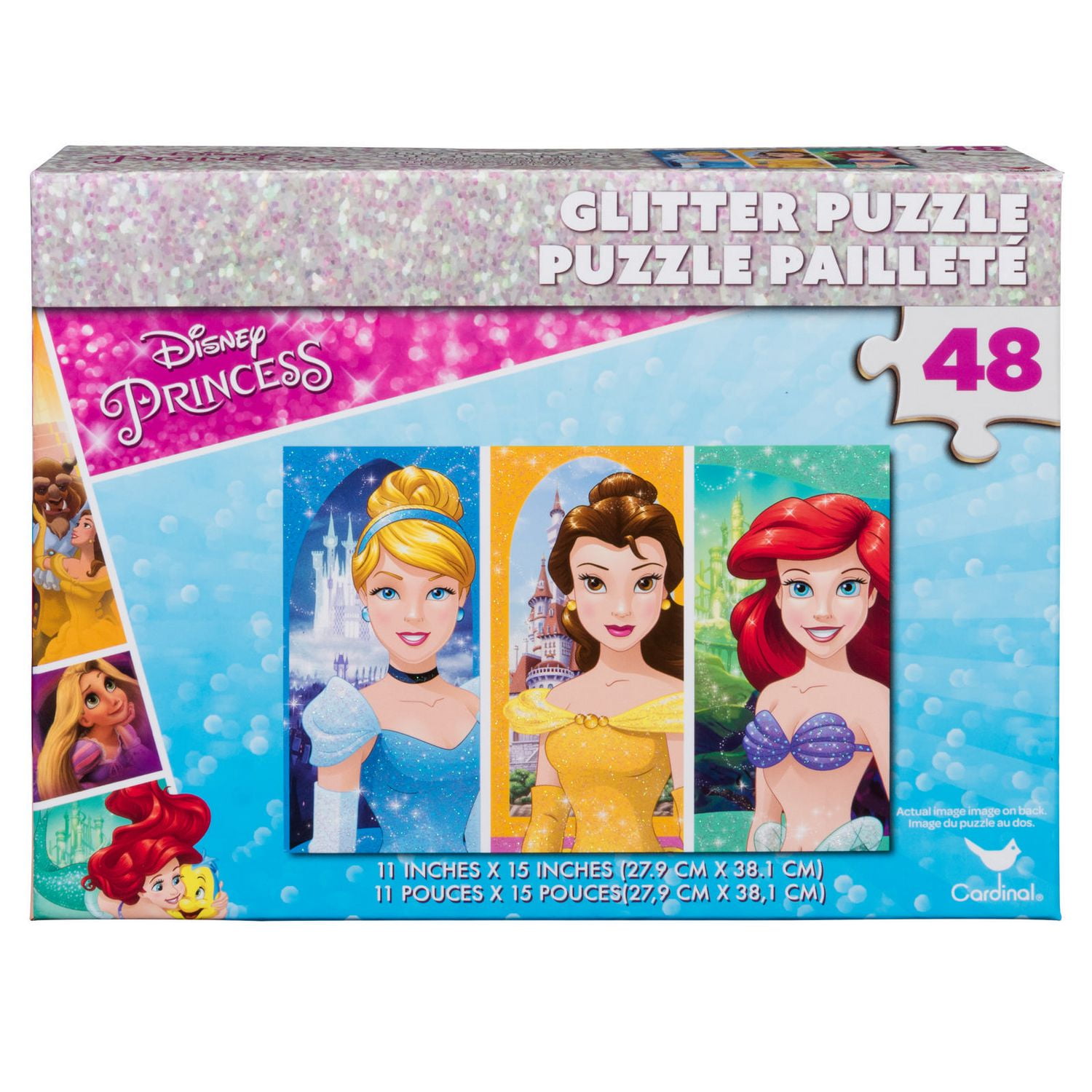 Cardinal Games Disney Princess 24-Piece Glitter Puzzle - Walmart.ca