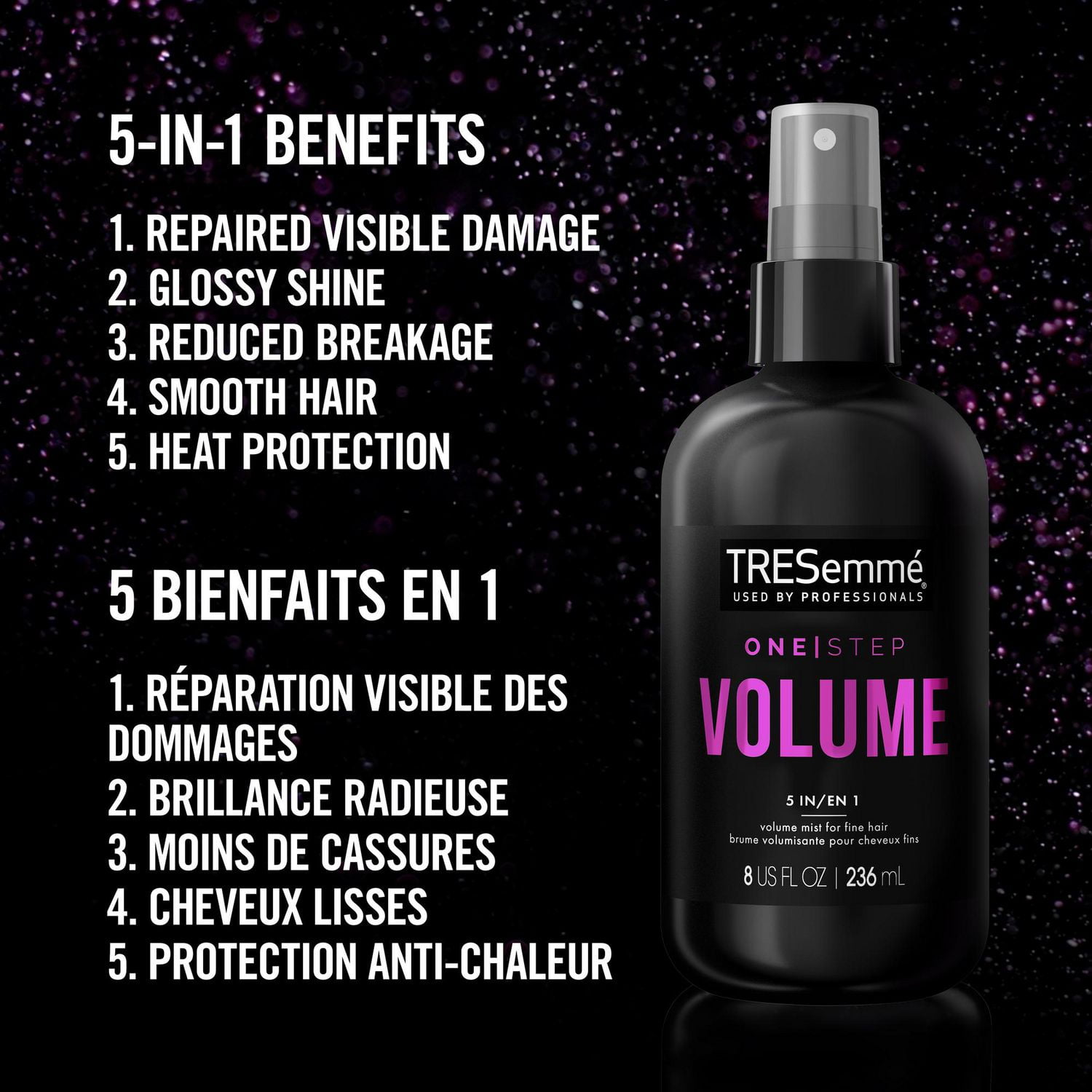 TRESemmé for 24H touchable definition Flawless Curls Hair Mousse