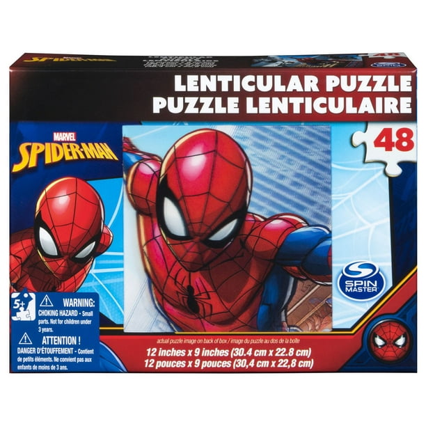 ② Coffret puzzle Marvel Spider-Man (3x48 pièces) — Jouets