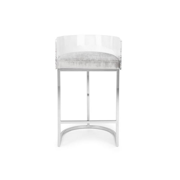 Home Gear Acrylic Counter Stool (25" seat height)