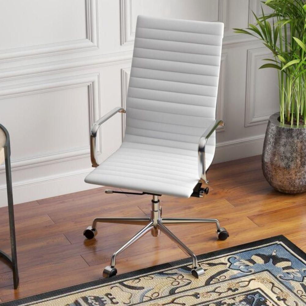 Toni Executive PU Leather Office Chair,HighBack Executive Swivel Office Desk Chair, Upholstery