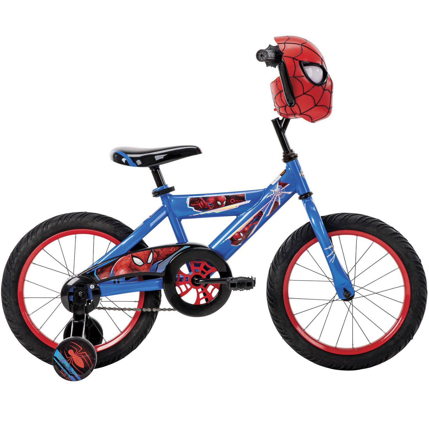 Boys Bicycle 16 Inch Huffy Marvel Spider Man Bike For Kids 