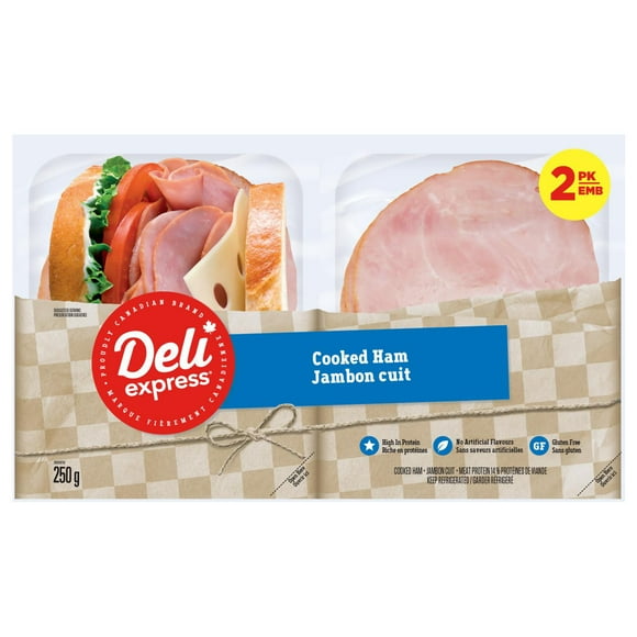 Deli Express Cooked Ham, 250 g
