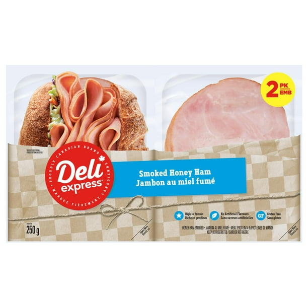 Deli Express Smoked Honey Ham, 250 g Walmart.ca