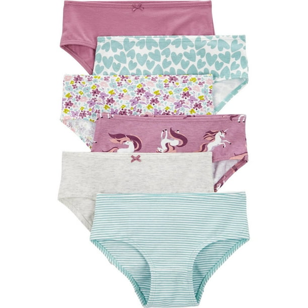 Carter's Child of Mine Girls' Underwear - Unicorn, 4-12 