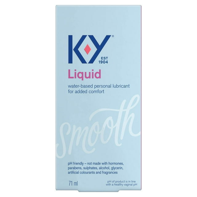 K-Y® Liquid | pH Friendly Water-Based Lubricant | Paraben-Free Lube