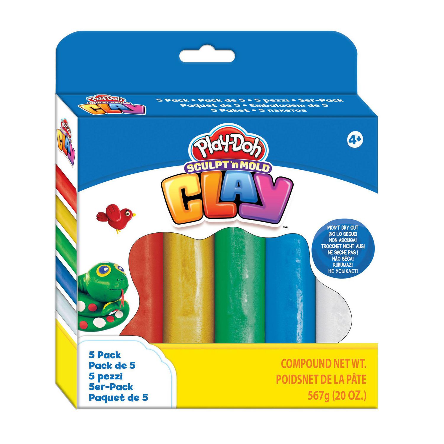 8-Pack Playdoh Sculpt N Mold Clay Multi Color NEW/ for sale online