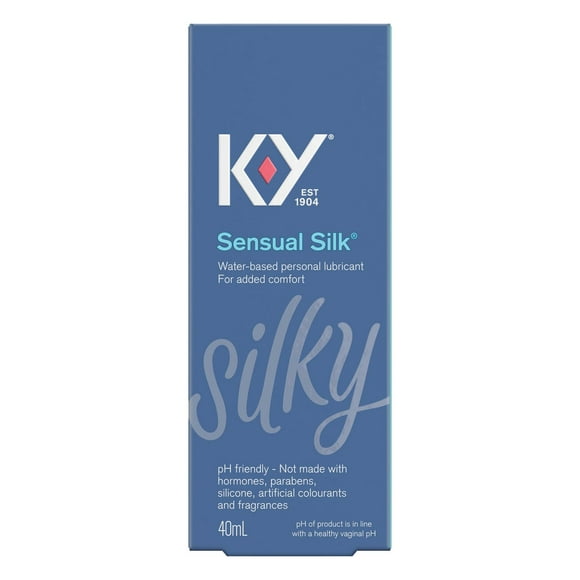 K-Yᴹᴰ Sensual Silkᴹᴰ | Lubrifiant personnel à base d’eau 40 ml