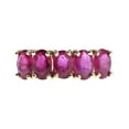 thumbnail image 1 of 10kt Gold Ring set with 6x4 mm genuine Ruby, 1 of 2