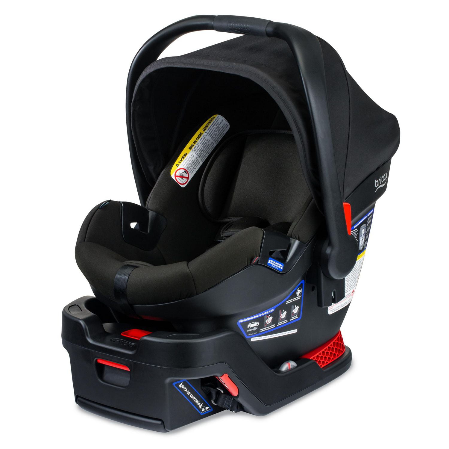 Britax B Safe Gen2 Infant Car Seat Eclipse Black SafeWash