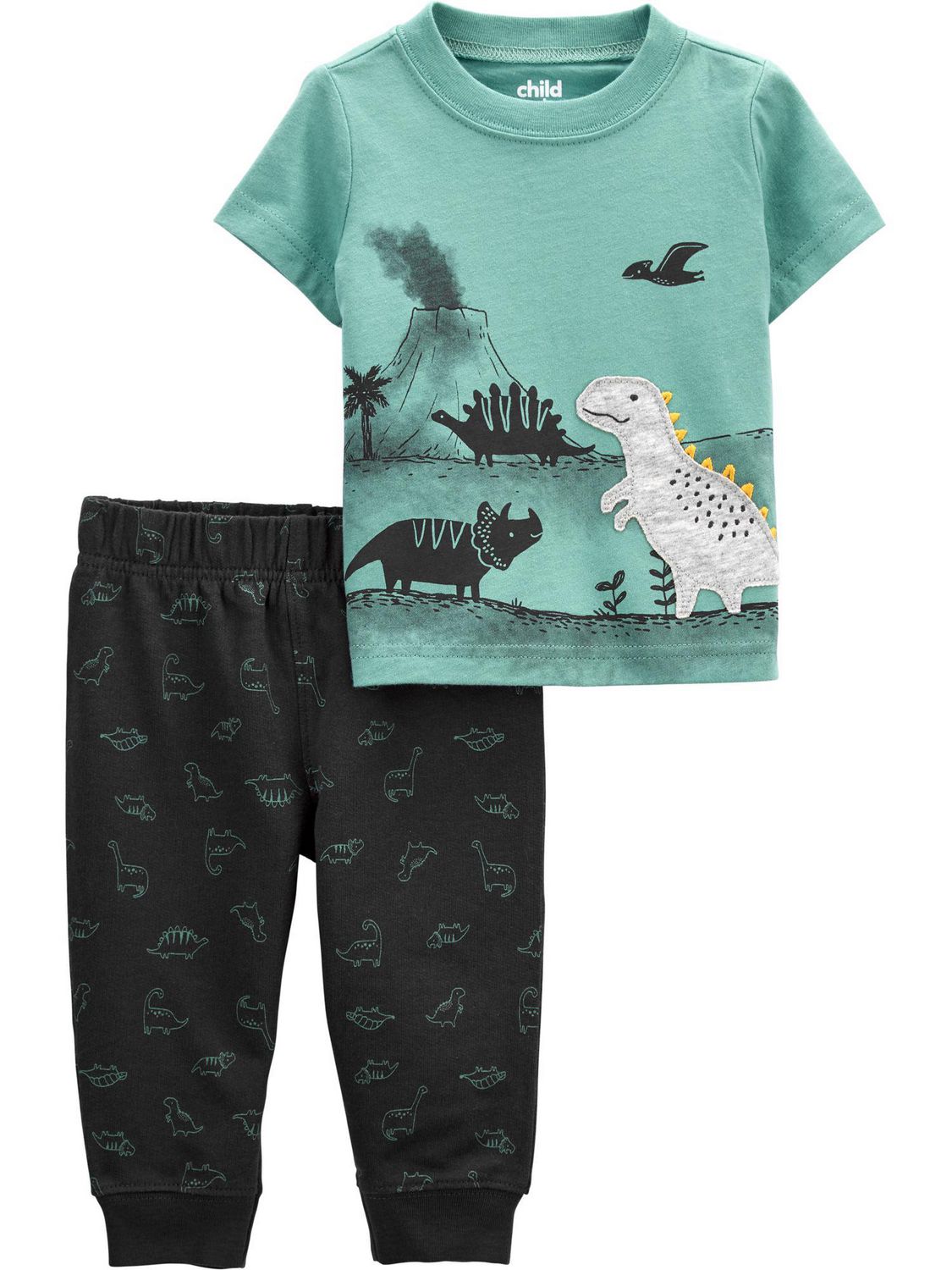 Child of Mine made by Carter's Toddler Boys 2pc clothing set -Dino ...