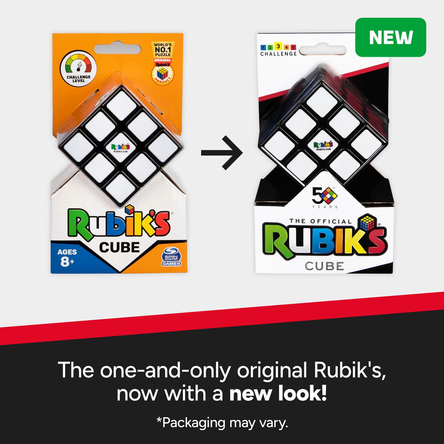 Rubik's Cube, The Original 3x3 Color-Matching Puzzle 