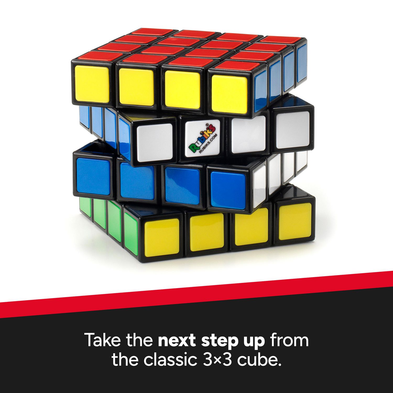 Rubik’s Cube, 4x4 Master Cube Colour-Matching Puzzle, Bigger Bolder Version  of The Classic