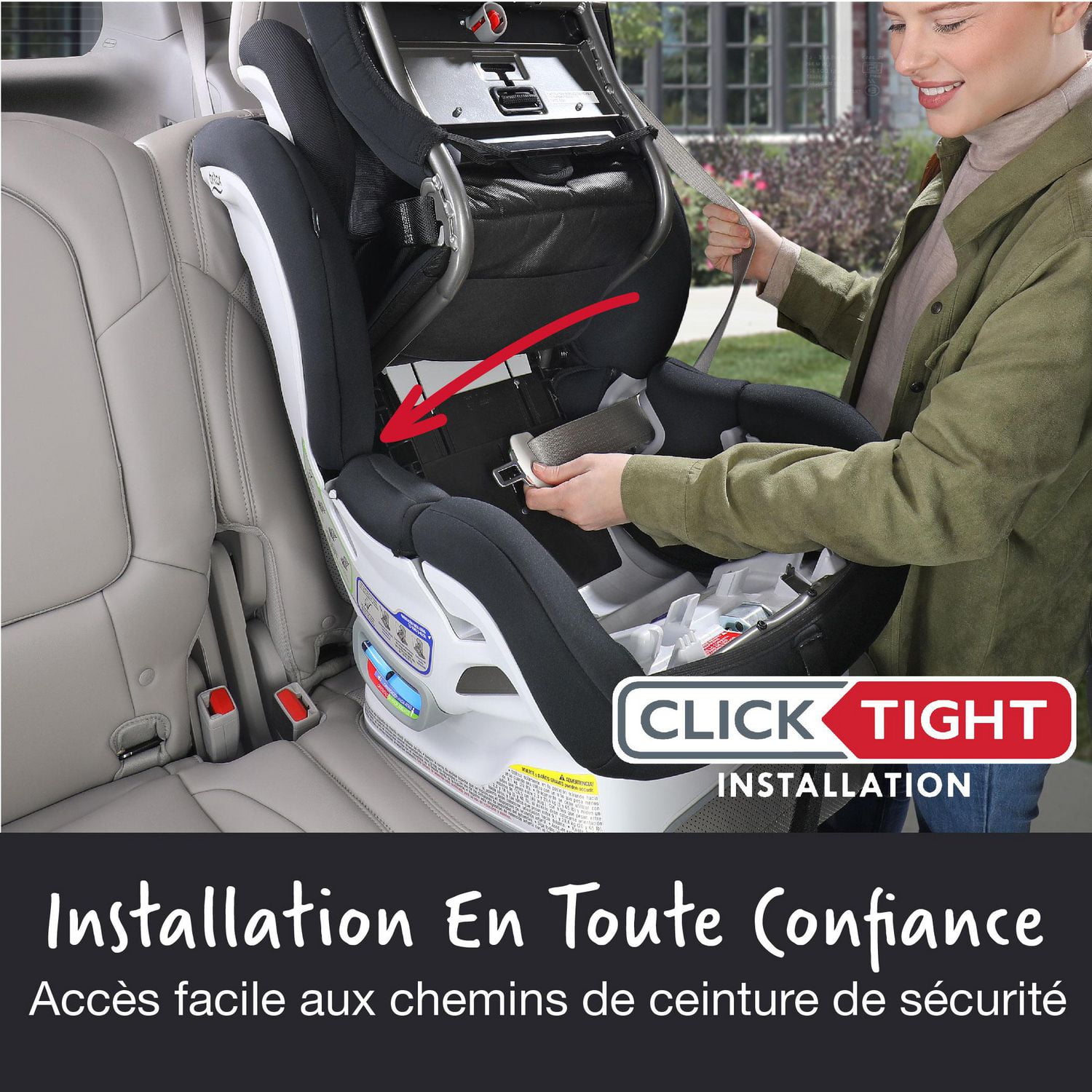 Britax clicktight hotsell car seat installation