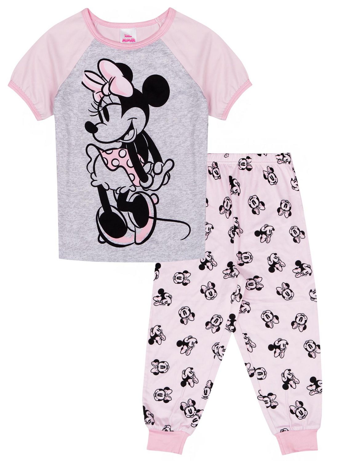 Disney Girls Minnie Mouse 2-Piece Pajama Set