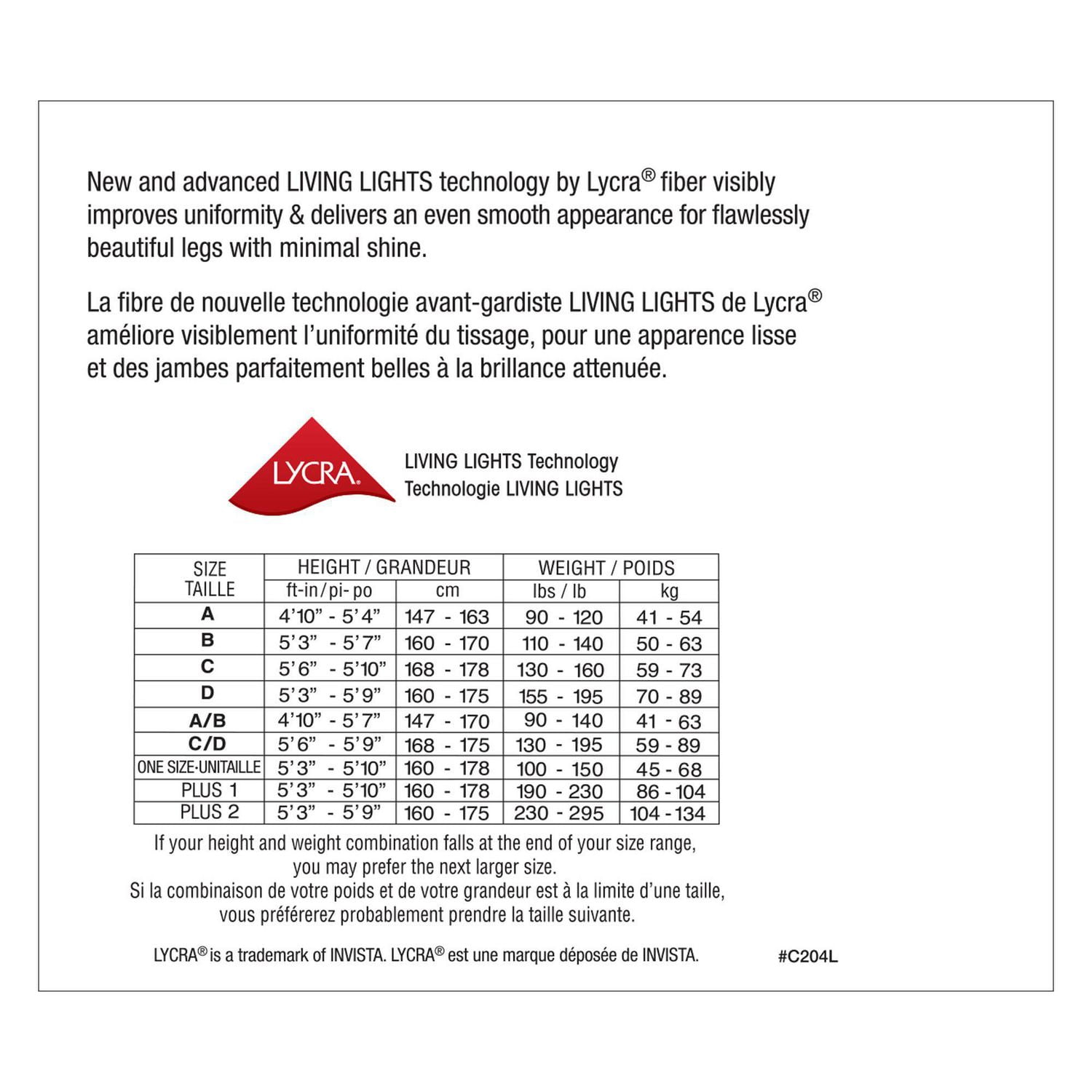 Secret® Light Tights Black 1pk