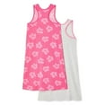 thumbnail image 2 of George Girls' Tank Nightshirt 2-Pack, 2 of 2