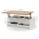 Table à café de rangement Small Space de Bestar avec surface mobile en bois massif de 37 po – image 4 sur 4