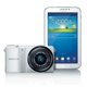 Ensemble Samsung NX2000 (Blanc) avec Samsung Galaxy Tab 3 (7 po) – image 1 sur 8