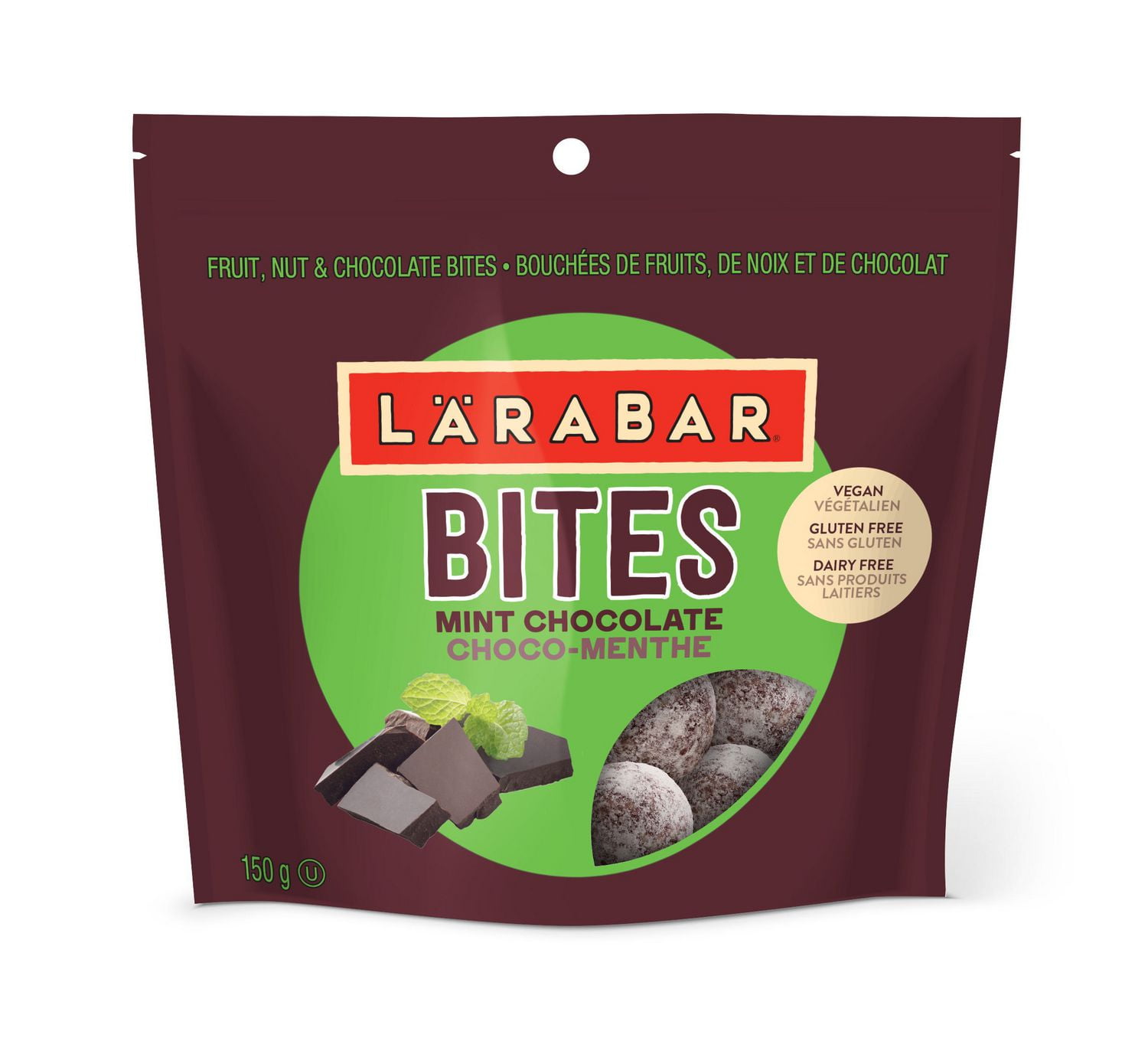 Larabar Bites GlutenFree Dairy Free Mint Chocolate Walmart Canada