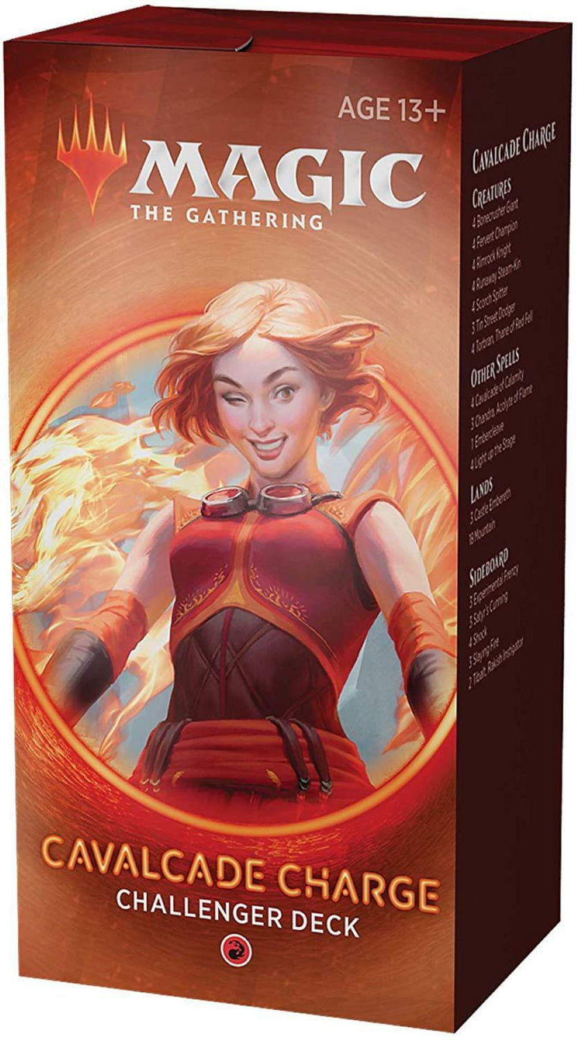 Magic The Gathering: 2020 CHALLENGER DECK- Cavalcade Charge- Orange ...