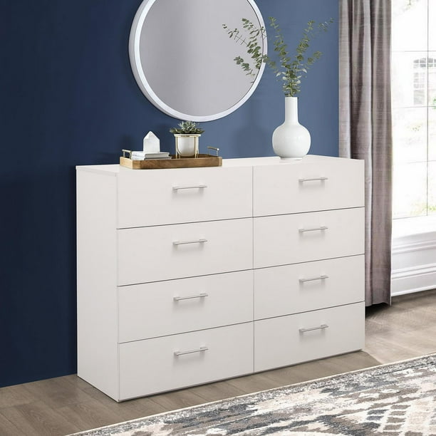 Living Essentials by Hillsdale Lundy Wood 8Drawer Dresser Walmart.ca