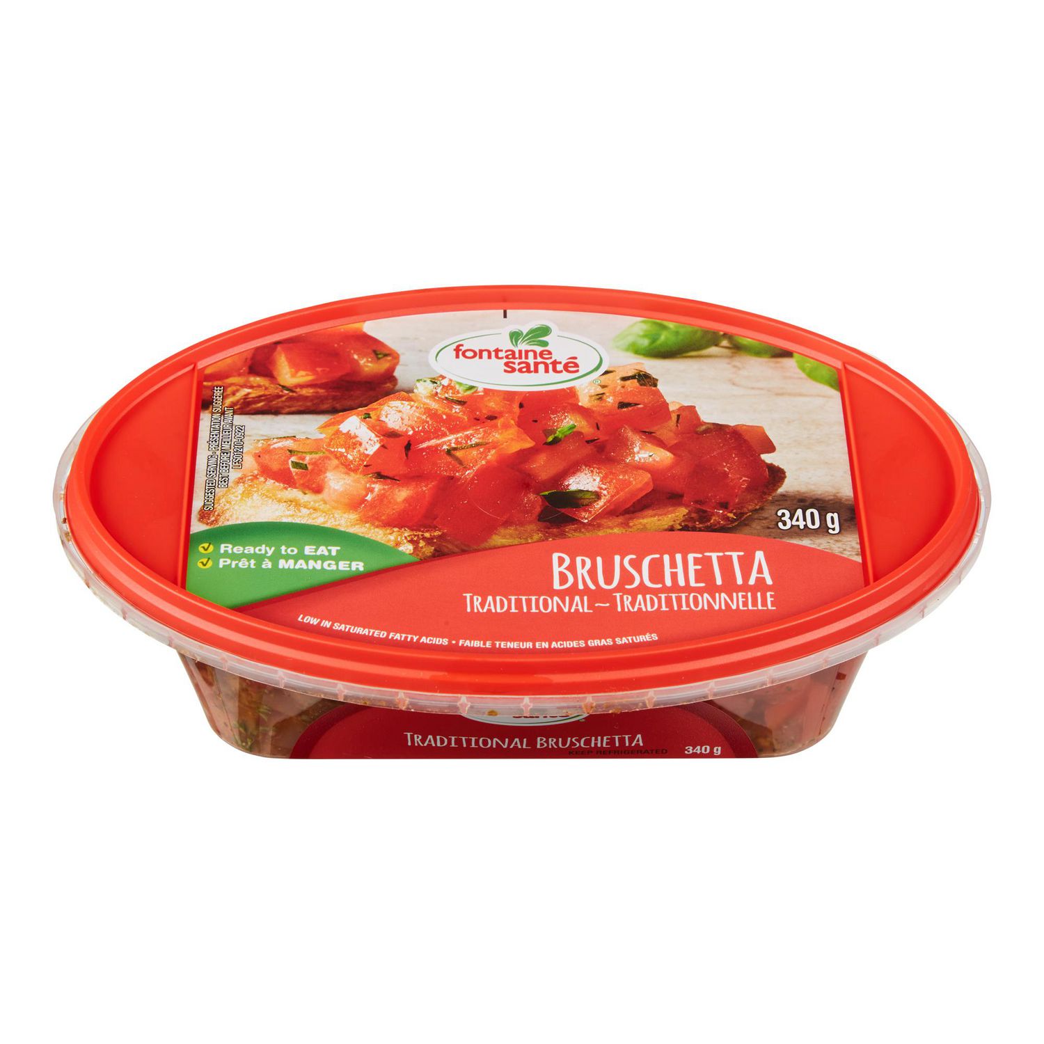 Fontaine Santé Traditional Bruschetta