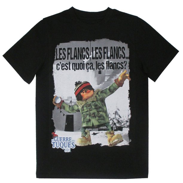 T-shirt à manches courtes pour garçons de La Guerre des Tuques