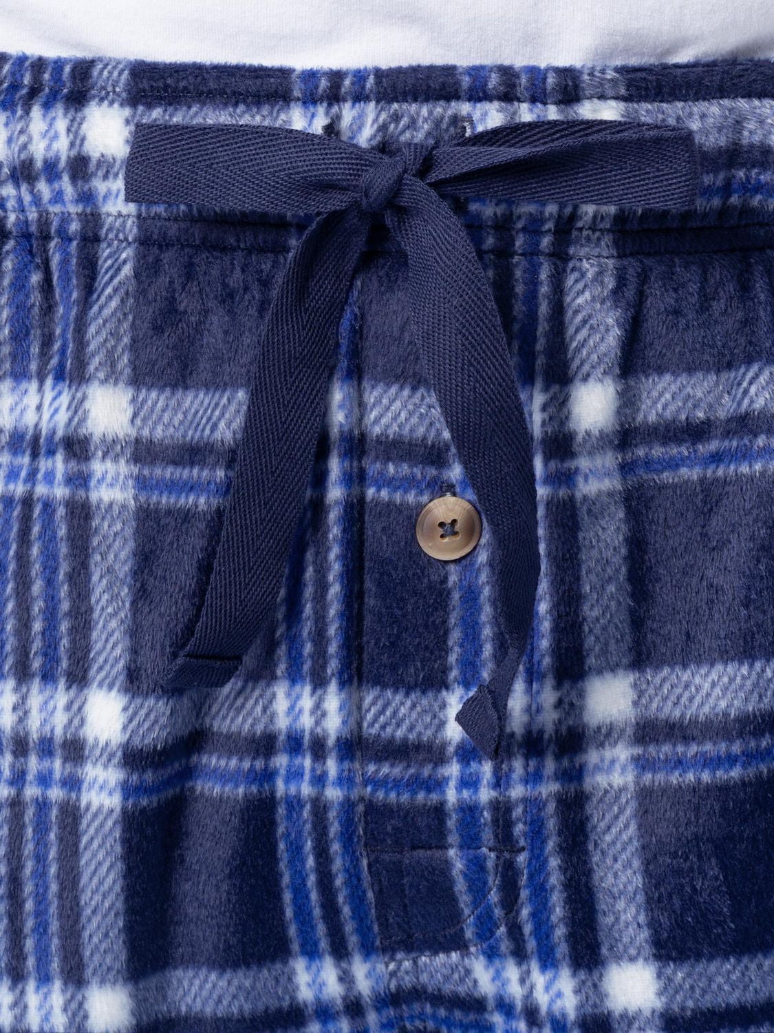 Fruit of the Loom Men's Microsuede Fleece Lounge Pants, blue, Sizes S, M, L and XL