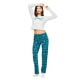 thumbnail image 1 of No Boundaries Women's Pajama 2-Piece Set, 1 of 6