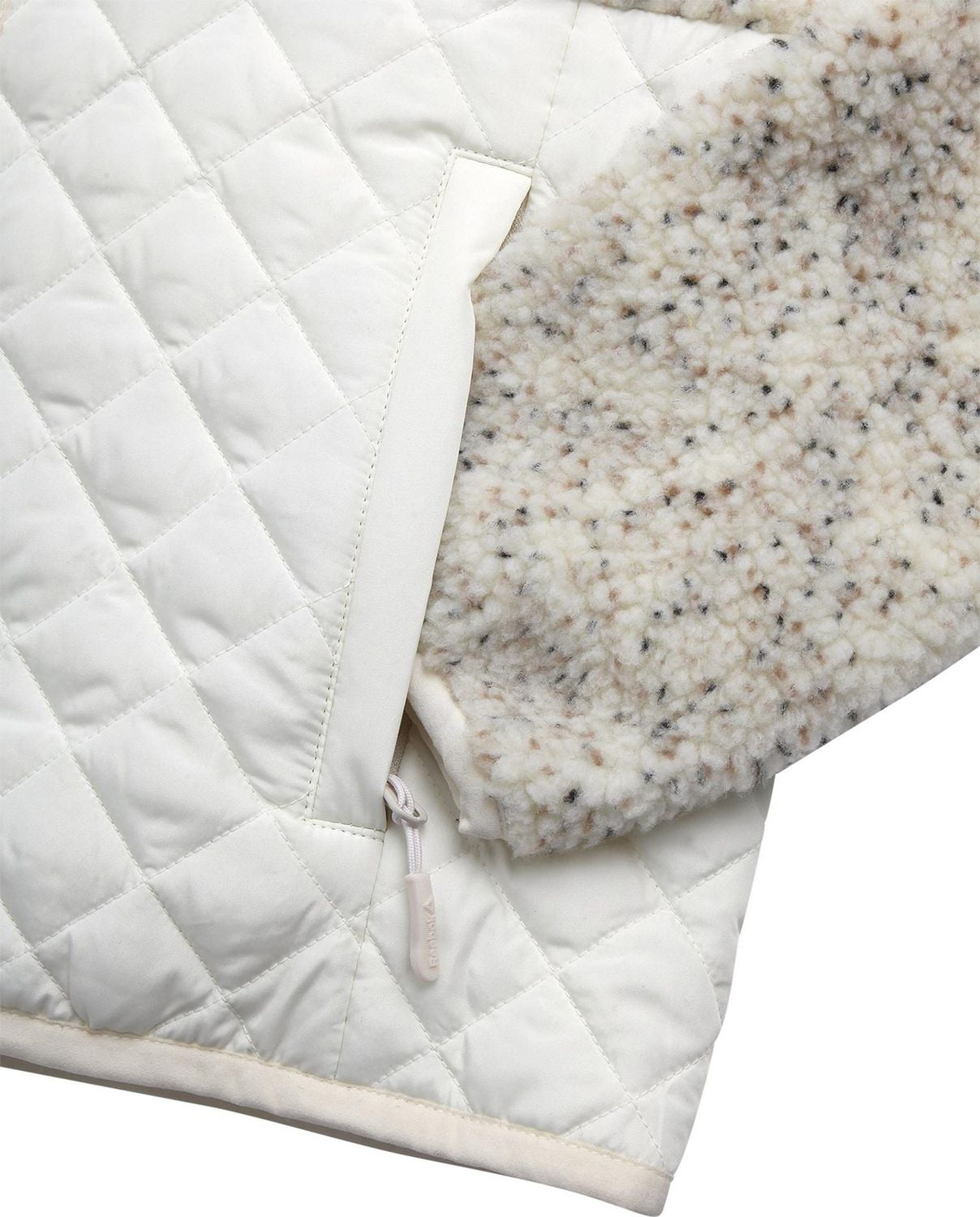 Reebok Women's Sherpa and Diamond Quilt Mix Jacket
