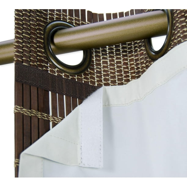 Versailles' Bamboo Grommet Top Panel Liner Walmart.ca