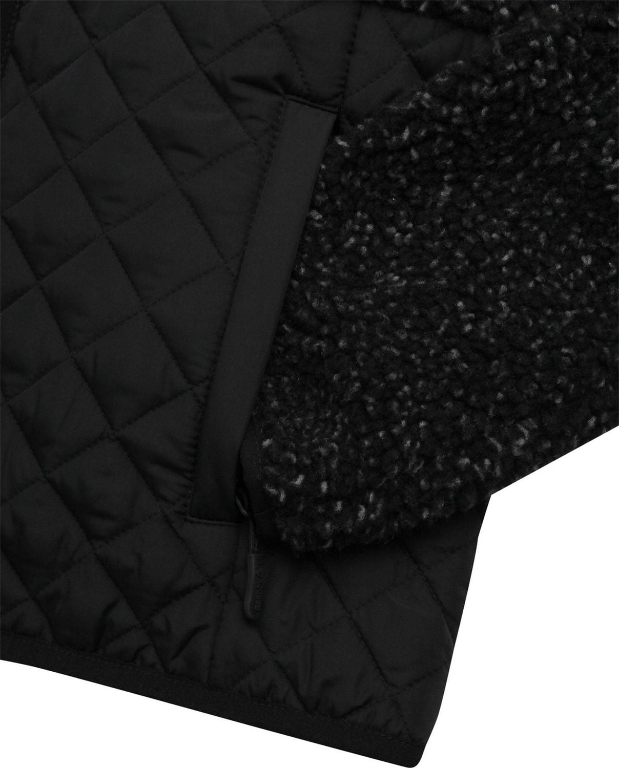 Reebok Women's Sherpa and Diamond Quilt Mix Jacket